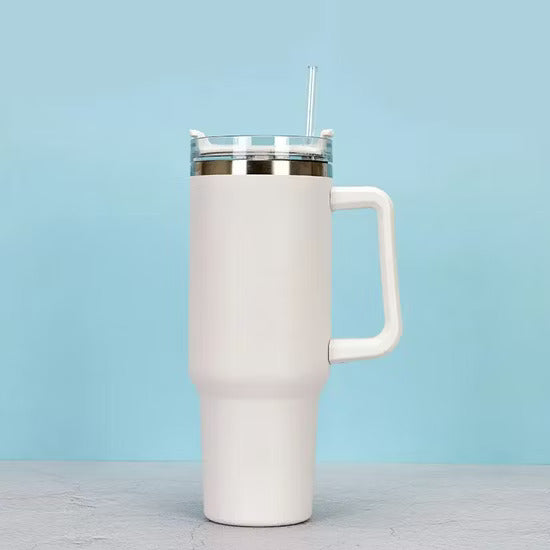 gobelet  TUMBLER avec paille tasse à café avec couvercle USA 2 jours de livraison