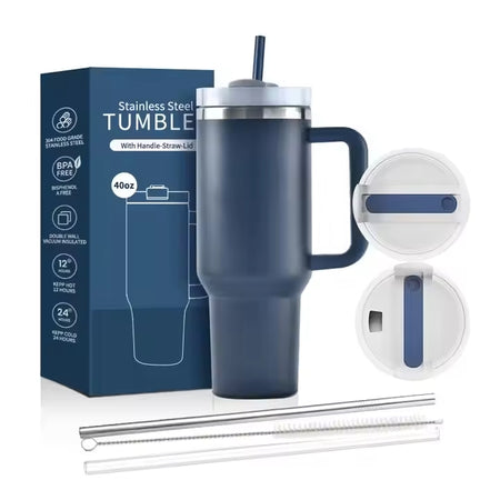 gobelet  TUMBLER avec paille tasse à café avec couvercle USA 2 jours de livraison